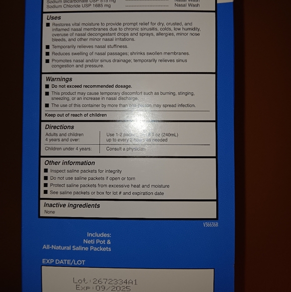 Neti Pot Never Used - Picture 2 of 2